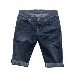 Rock & Republic embellished jean shorts